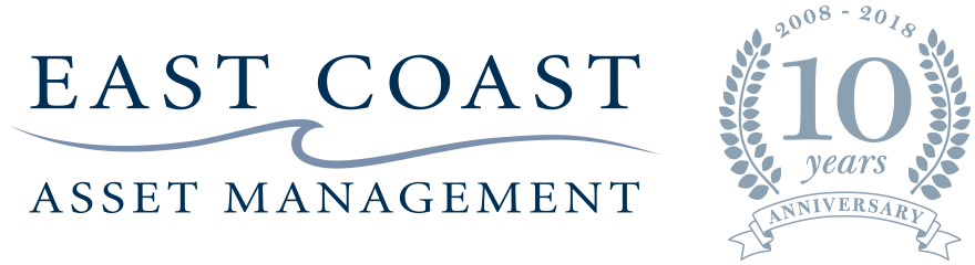 East Coast Asset Management - 10 Years Logo